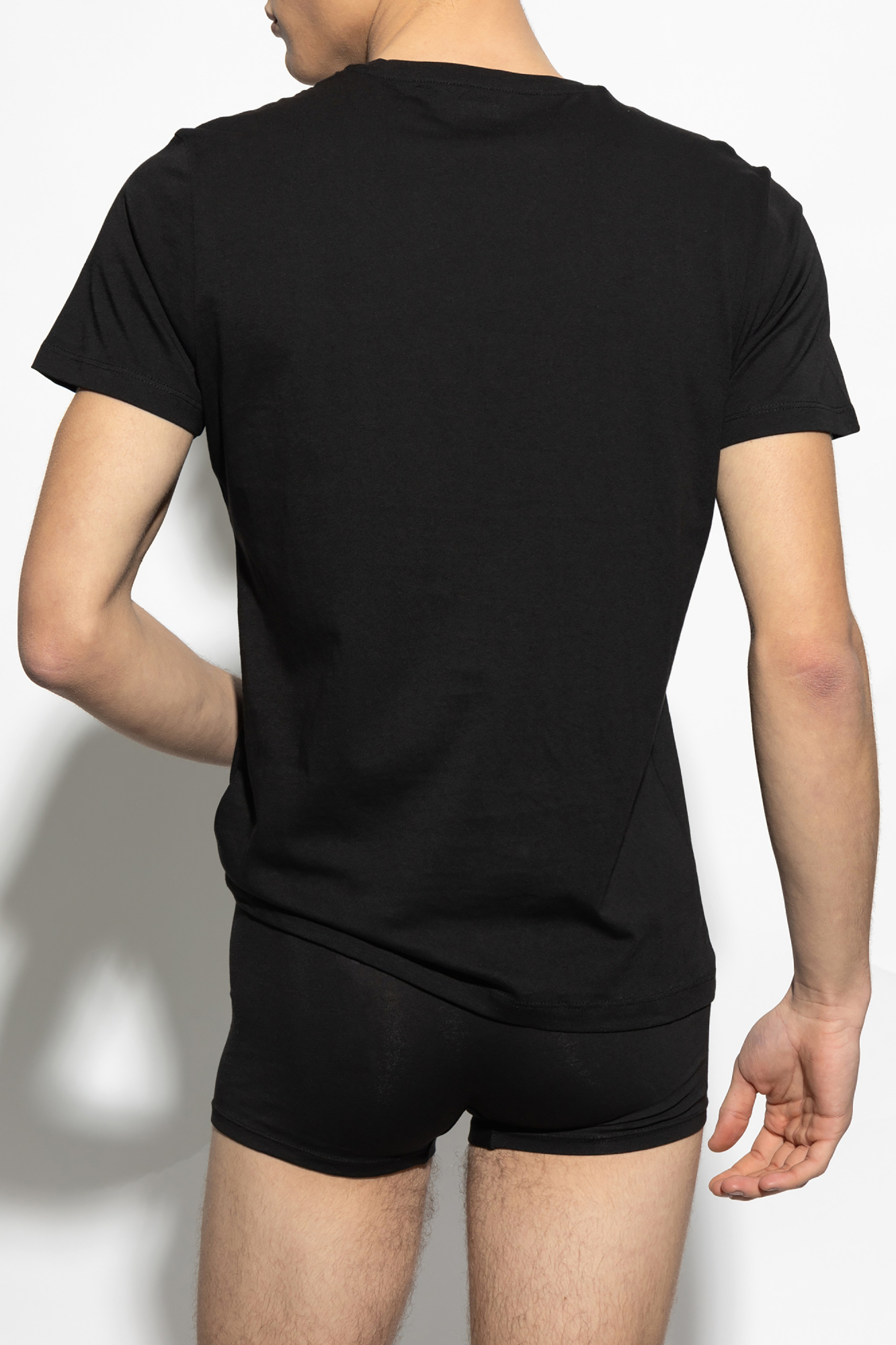 DIESEL A17828\t0LIAD E4101 RANDAL-D-BOX-3PACK Tシャツ Men's Three-pack of T-shirts | Black | Diesel
